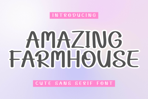 Amazing Farmhouse Font: A Real Branding Review