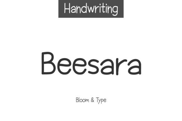 Beesara Font: Adding Handwritten Charm to Handmade Labels