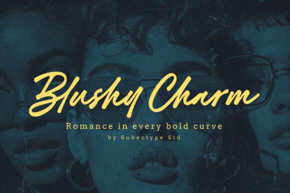 Blushy Charm Font: Elevate Small Business Branding