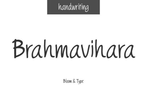 Brahmavihara Font: Elevating Small Business Branding