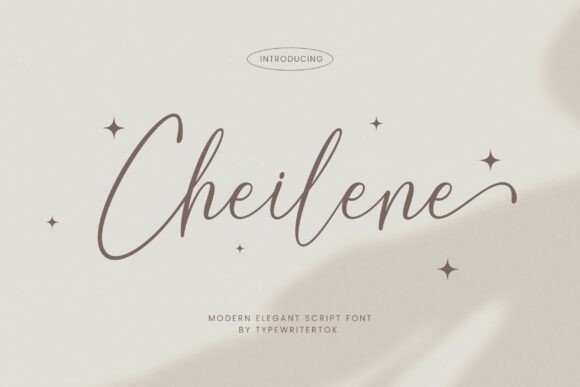 Cheilene Font: Elevating Campaign Visuals with Elegant Script