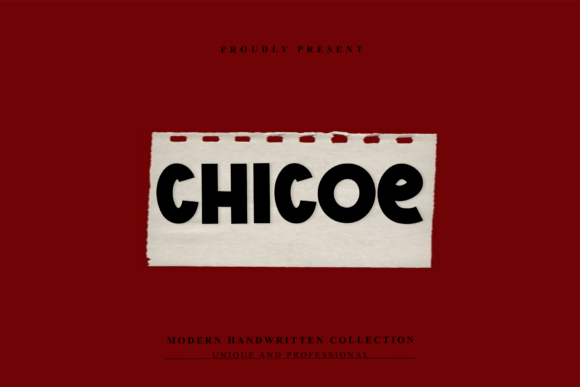 Chicoe Font: Warm Handwritten Typography for Editorial Design