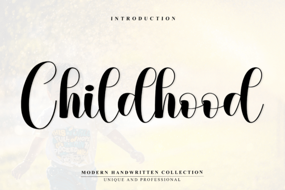 Childhood Font Review: A Luxurious Script for Branding