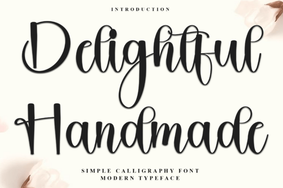 Delightful Handmade Font: Adding Festive Charm to Editorial Design
