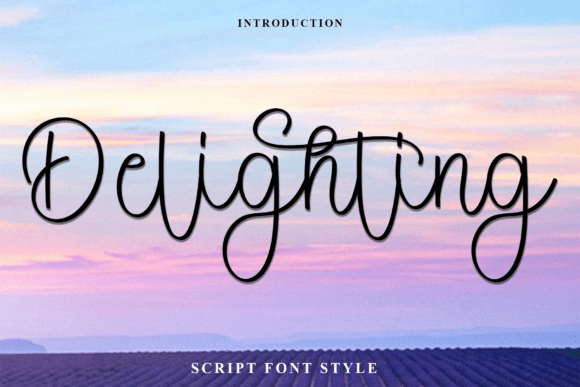 Delighting Font: Elevate Your Small Business Branding