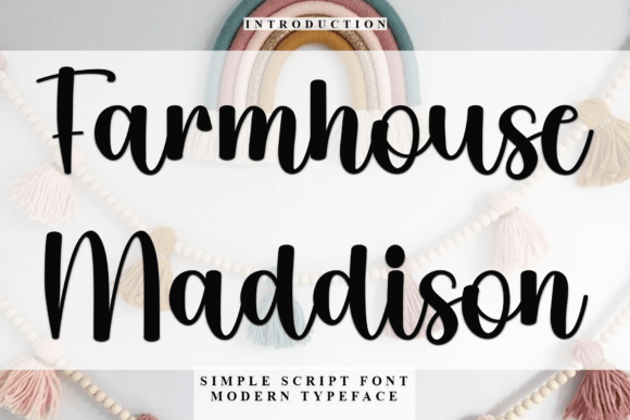Farmhouse Maddison Font: Elevate Digital Campaigns