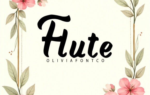 Flute Font: Elevating Brand Identity with Modern Script