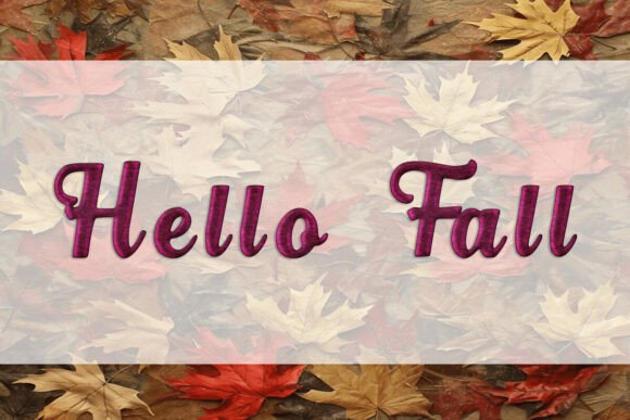 Hello Fall Font: Elevating Editorial Design