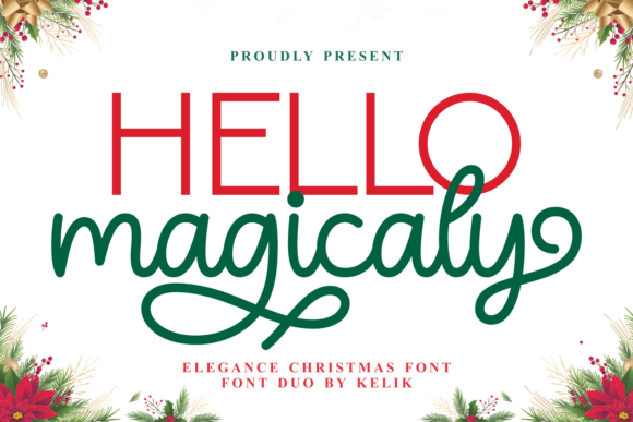 Hello Magicaly Font: Elevating Holiday Brand Identity