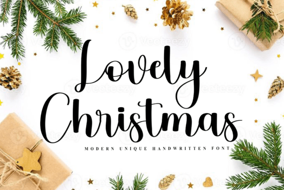 Lovely Chistmas Font: Elevating Holiday Campaign Visuals