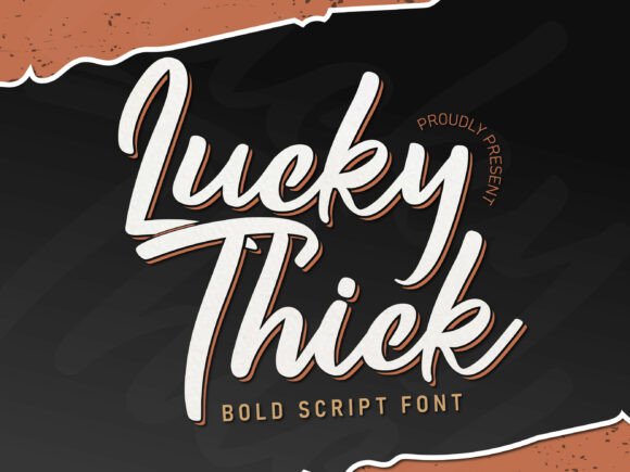 Lucky Thick Font: Adding Vintage Whimsy to Editorial Layouts