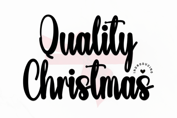 Quality Christmas Font for Editorial Design