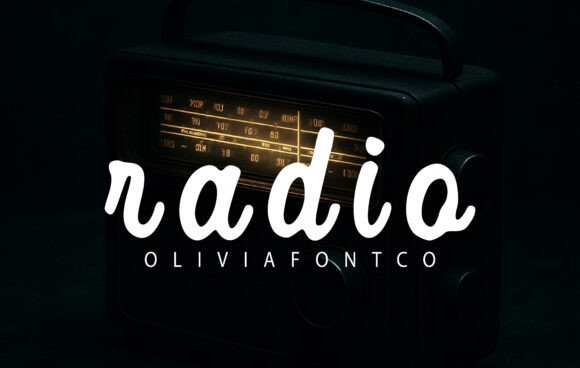 Radio Font Review: Vintage Script for Digital Campaigns