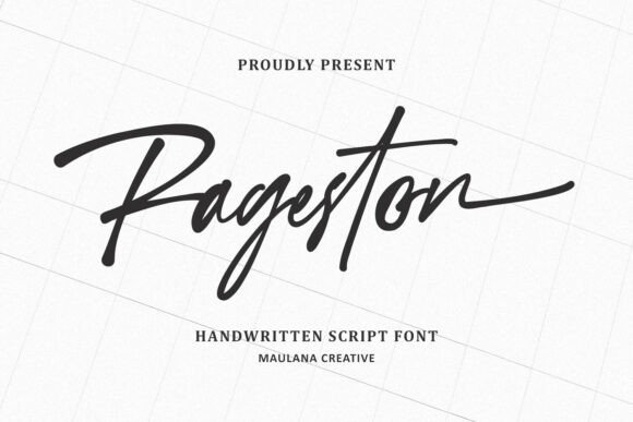 Rageston Font: Elevating Small Business Branding