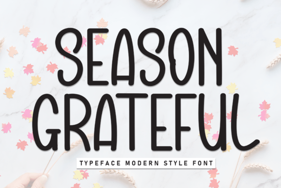 Season Grateful Font: Adding Warmth to Web Layouts