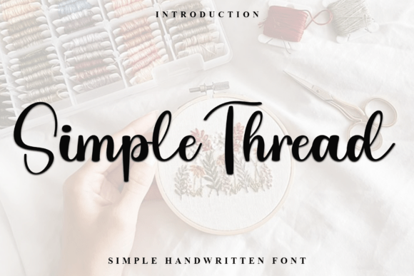 Simple Thread Font: Adding Warmth to Editorial Design