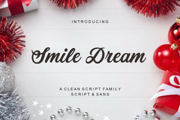 Smile Dream Font: Elegant Script for Handmade Products