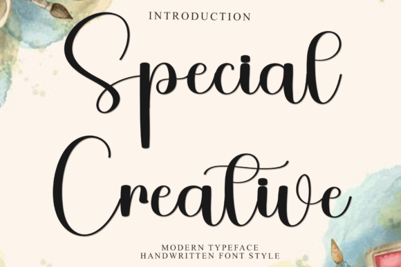Special Creative Font: Festive Typography for Web Design
