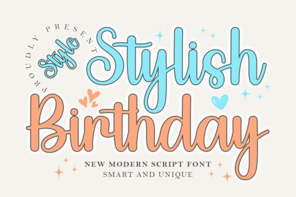 Stylish Birthday Font for Scroll-Stopping Marketing