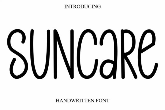 Suncare Font: Adding Warmth to Campaign Visuals