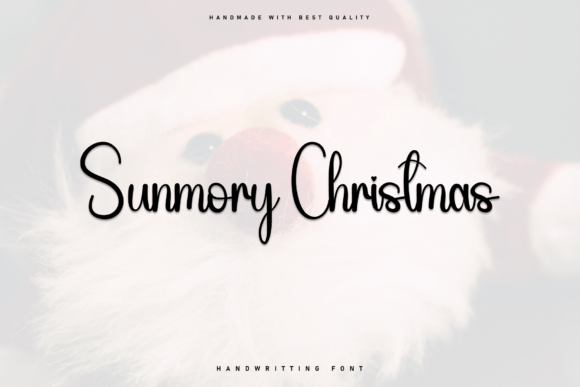 Sunmory Christmas Font for Elegant Editorial Design