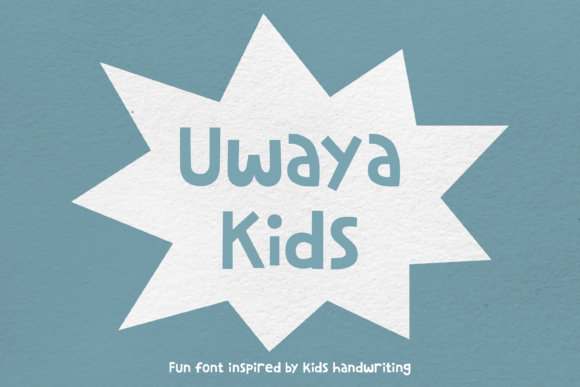 Uwaya Kids Font: Authentic Handwritten Type for Web Design