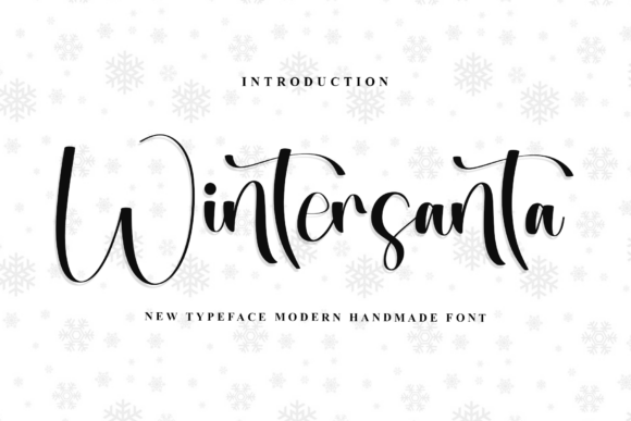 Wintersanta Font: Warm Editorial Typography